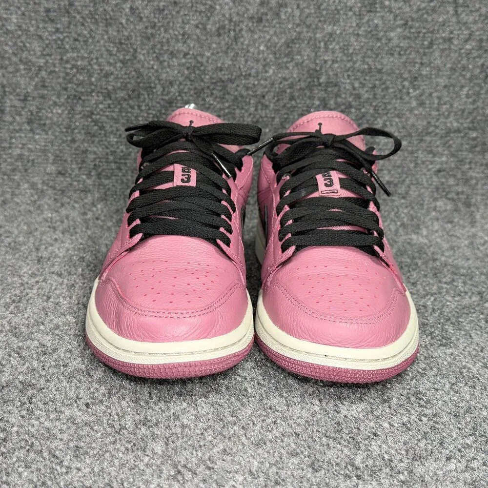 Jordan 1 Low Shoes Women's 8 Mulberry Low‎ Lace Athletic Retro Nike Sneakers